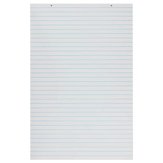 Pacon® 24" x 36" White Primary Chart Pad, 100 Sheets